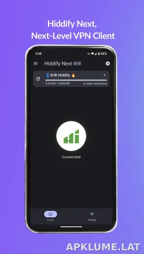 Hiddify скриншот 1